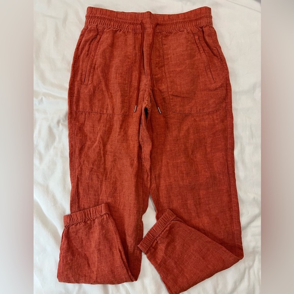 Athleta 100% Linen Women’s Pants- 4 - Picture 1 of 10